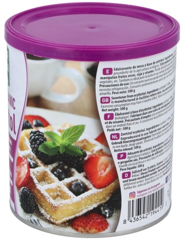 Eritritol Endulzante 500Gr. Bio de Naturgreen