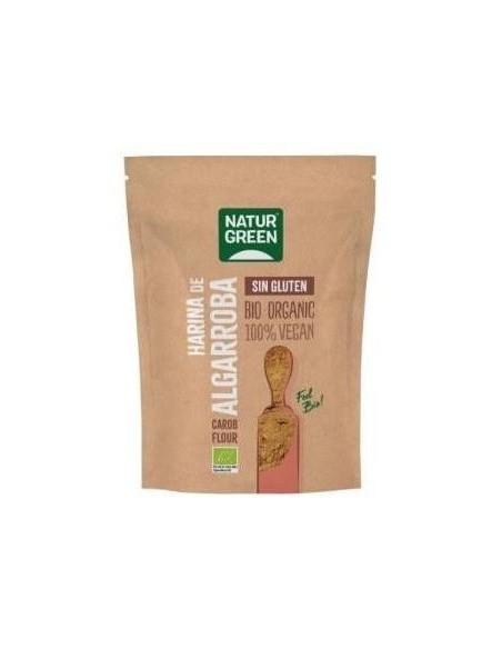 Harina de Algarroba sin Gluten Bio 500 G de Naturgreen