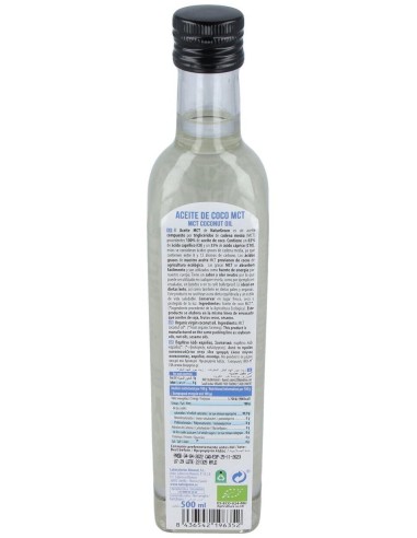 Aceite De Coco Mct 500Ml. Bio Vegan de Naturgreen
