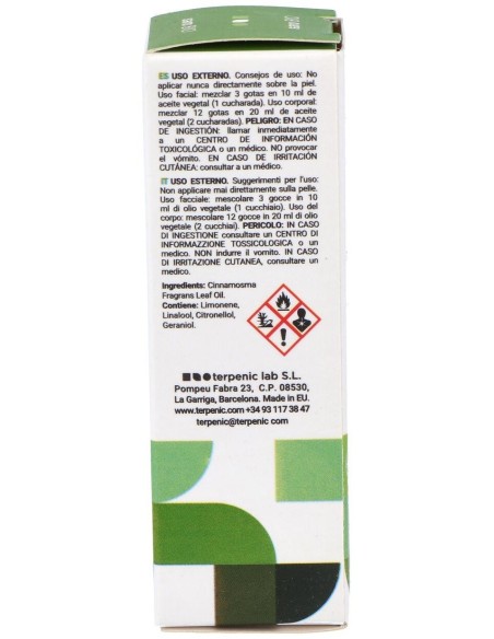 Saro (Mandravasarotra) Aceite Esencial Bio 10Ml. de Terpenic