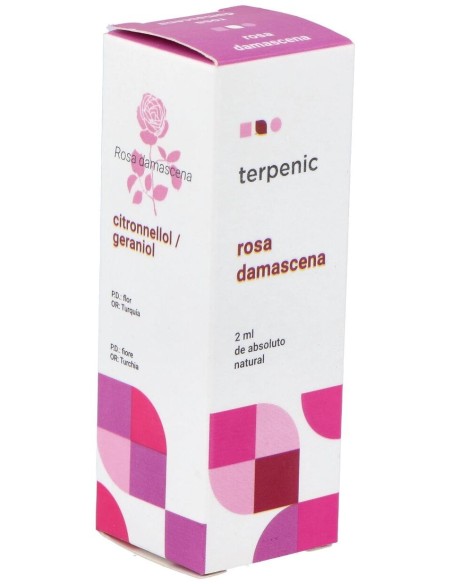 Rosa Damascena Absoluto Aceite Esencial 2Ml. de Terpenic