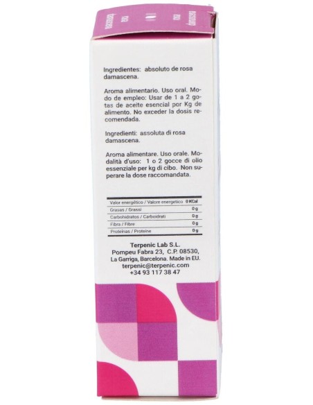Rosa Damascena Absoluto Aceite Esencial 2Ml. de Terpenic