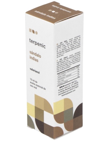 Sandalo Indias Aceite Esencial 10Ml. de Terpenic
