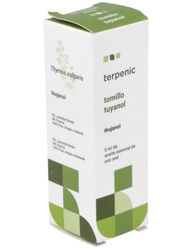 Tomillo Tuyanol Aceite Esencial Alimentario 5Ml. de Terpenic