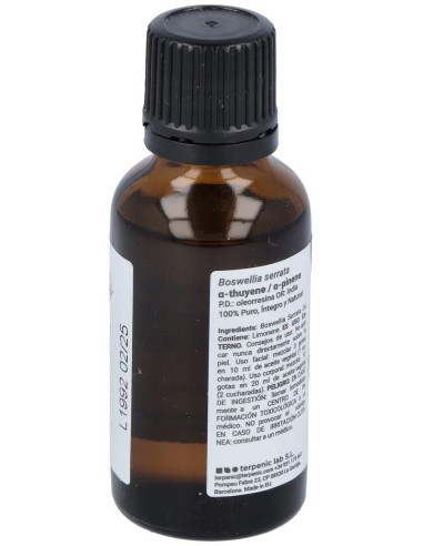 Incienso Ayurveda Aceite Esencial Bio 30Ml. de Terpenic
