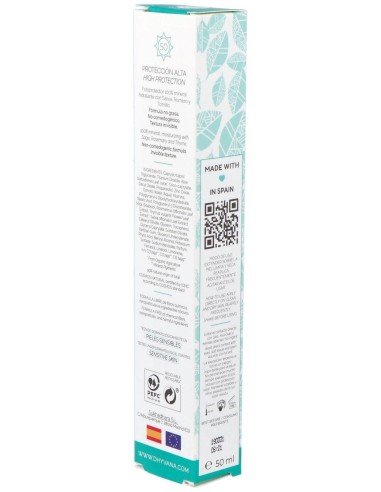 Solar Spf50 Sun Con Acido Hialuronico 50Ml. Eco de Dhyvana
