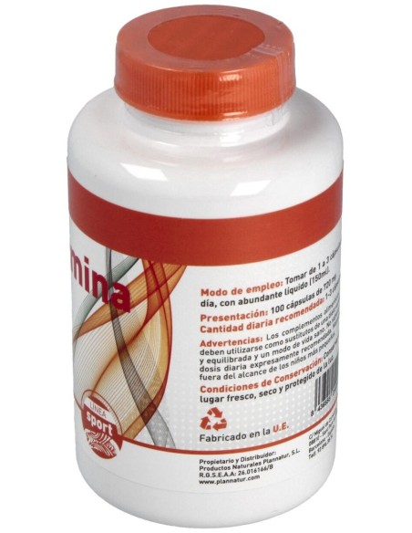 L-Glutamina 100Cap. de Plannatur