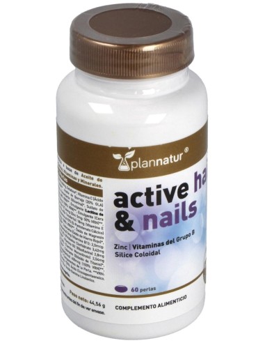 Active Hair & Nails 60Perlas de Plannatur