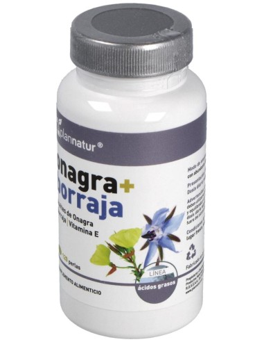 Onagra + Borraja + Vit. E 500Mg. 120Perlas de Plannatur