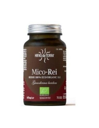 Mico Rei (Reishi) Hdt 70Cap. de Hifas Da Terra