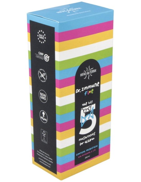 Jarabe Dr. Inmune Five 250Ml de Hifas Da Terra - Hdt