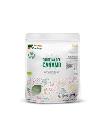 Proteina De Cañamo 1Kg. Eco Vegan Sg de Energy Feelings