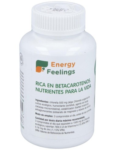 Active Detox Chlorella 120Comp. de Energy Feelings