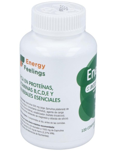 Energia Espirulina 120Comp. de Energy Feelings