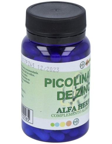 Picolinato De Zinc 90Cap. de Alfa Herbal