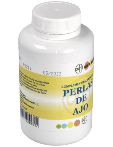 Perlas De Aceite De Ajo 180Perlas de Alfa Herbal