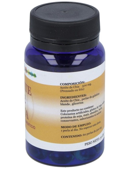 Aceite De Chia 60Perlas de Alfa Herbal