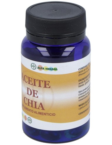 Aceite De Chia 60Perlas de Alfa Herbal