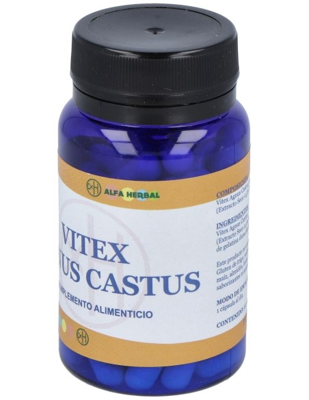 Vitex Agnus Castus 60Cap. de Alfa Herbal