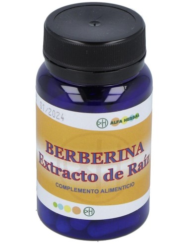 Berberina Extracto De Raiz 60Cap. de Alfa Herbal