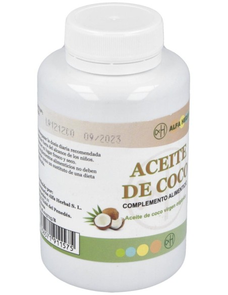 Aceite De Coco 120Cap. de Alfa Herbal
