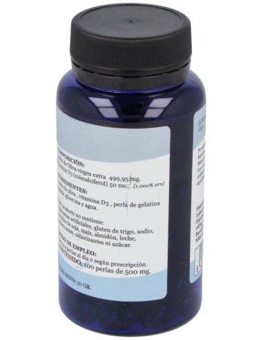 Vitamina D3 2000Ui 100Perlas de Alfa Herbal