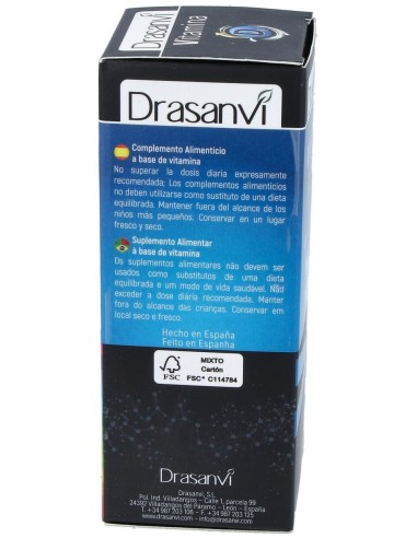 Vitamina D3 4000Ui 90Comp. de Drasanvi