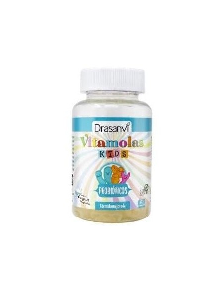 Vitamolas Probióticos Niño 60 Gominolas Drasanvi