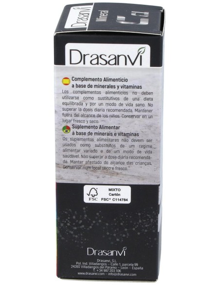 Mineral Calcio Vitamina D3+K2 90 Comprimidos Drasanvi