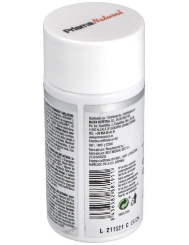 Triptofano+Mg+Melatonina+Vitaminas 60 Comprimidos de Prisma