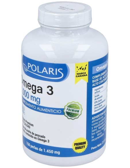 Omega 3 1000Mg. 150Perlas de Polaris