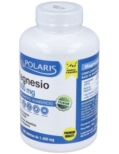 Magnesio 1000Mg. 100Comp. de Polaris