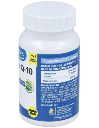 Coenzima Q10 200Mg. 30Cap. de Polaris