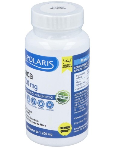 Maca 1000Mg. 60Comp. de Polaris