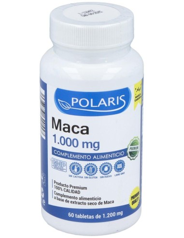 Maca 1000Mg. 60Comp. de Polaris