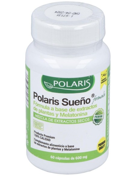 Sueño (Somniplus) 600Mg. 60Cap. de Polaris