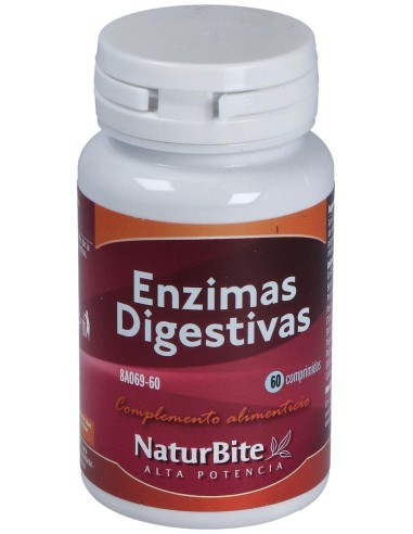 Enzimas Digestivas 60Comp. de Naturbite