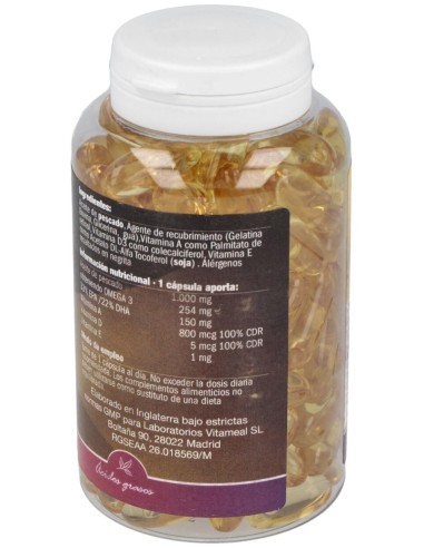 Aceite De Pescado 1000Mg. 120Cap. de Naturbite