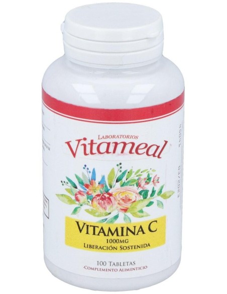 Vitamina C - 1000 Liber. Sostenida, 100 Tabl.  de Vitameal