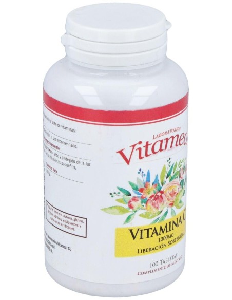Vitamina C - 1000 Liber. Sostenida, 100 Tabl.  de Vitameal