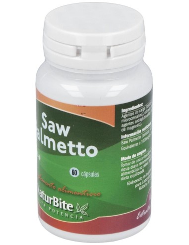 Saw Palmetto 60Cap. de Naturbite
