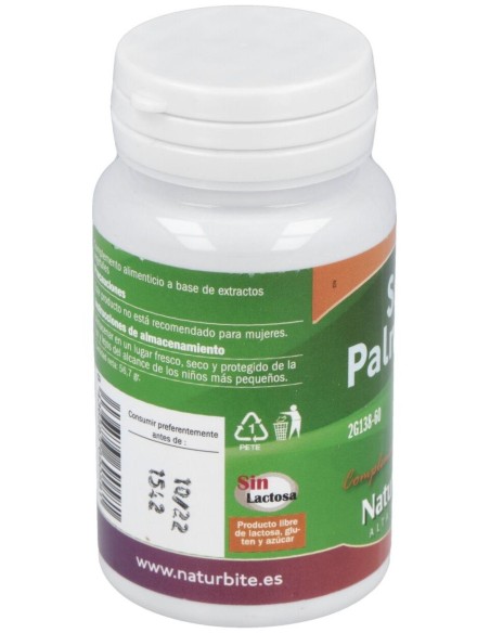 Saw Palmetto, 60 Caps. de NaturBite