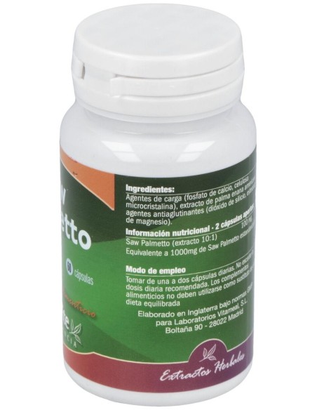 Saw Palmetto 60Cap. de Naturbite
