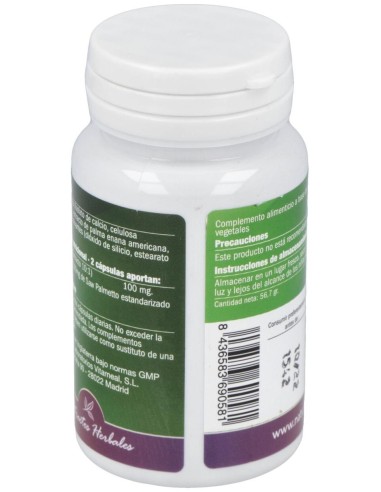 Saw Palmetto, 60 Caps. de NaturBite