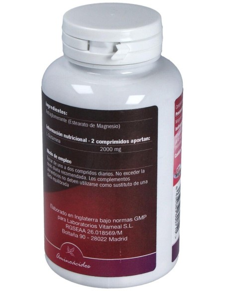 L-Glutamina 1.000mg, 60 Tabl. de NaturBite