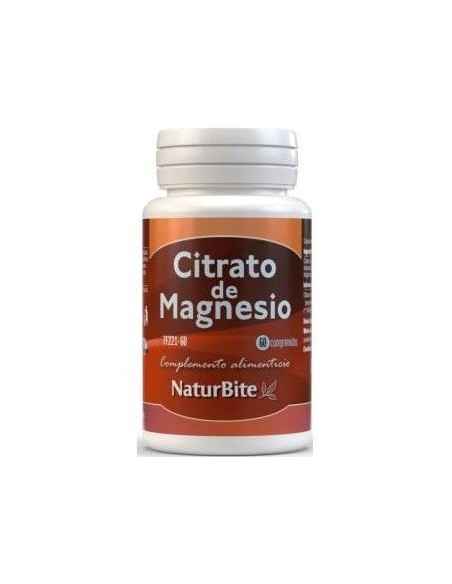 Citrato De Magnesio 60Comp. de Naturbite