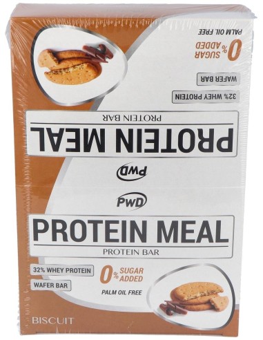 Protein Meal Barritas Galleta Maria 12Uds. de Pwd