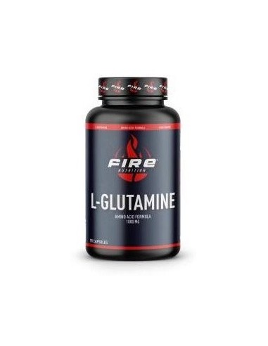 L-Glutamine 1000Mg 90Cap. de Fire Nutrition