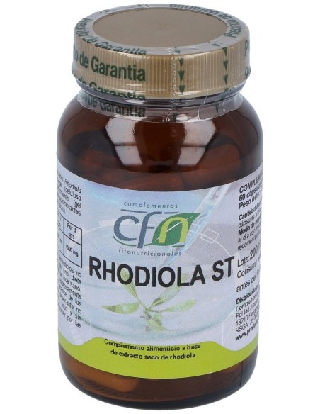 Rhodiola Rosea 60Cap. de Cfn