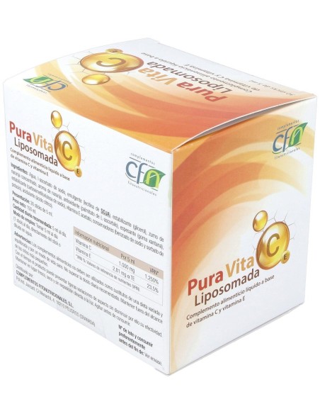 Pura Vitamina c Liposomada 30 Sticks de Cfn